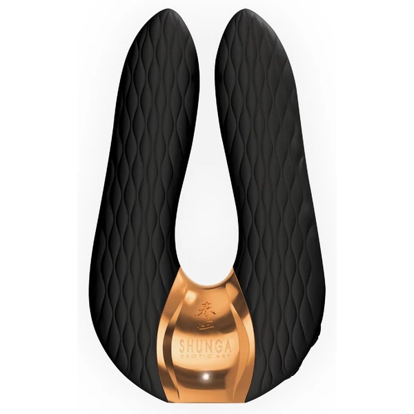 Shunga Aiko Intimate Massager Black - Wibrator łechtaczkowy, Czarny