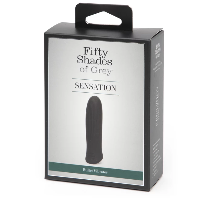 Fifty Shades of Grey Sensation Bullet Vibrator- Miniwibrator, Czarny