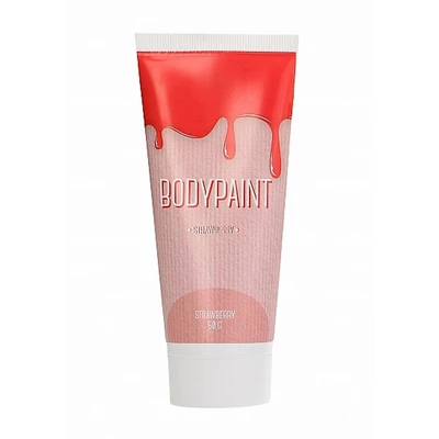 Pharmquests Bodypaint Strawberry 50G - Jadalna farbka do ciała