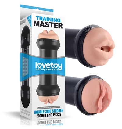 Lovetoy Double Side Stroker - Podwójny masturbator