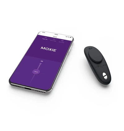 We-Vibe Moxie+ - Wibrator łechtaczkowy, sterowany pilotem lub aplikacją