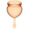 Satisfyer Feel Good Menstrual Cup orange - kubeczki menstruacyjne