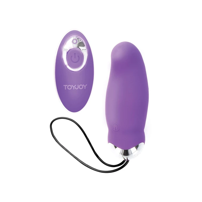 TOYJOY My Orgasm Eggsplode Purple - Wibrator jajeczko z pilotem