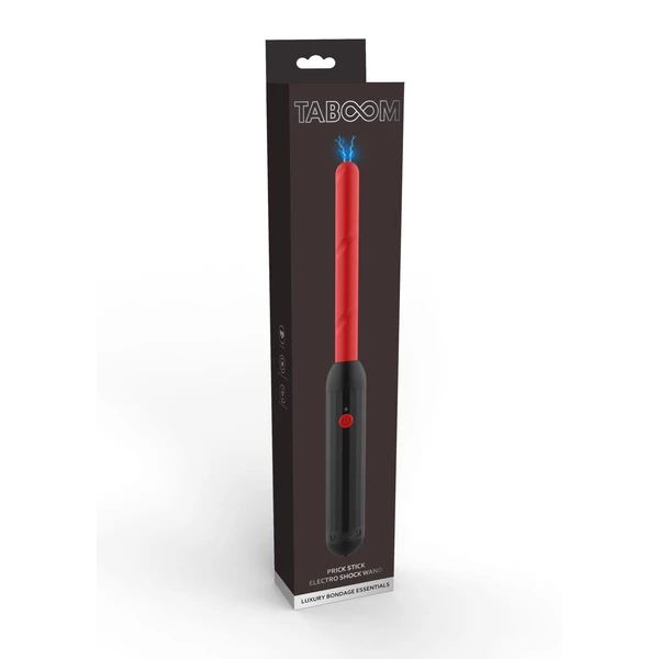 Taboom Prick Stick Electro Shock Wand Black - Elektro różdżka
