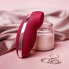 Satisfyer Tap &amp; Climax 2 Red - Wibrator łechtaczkowy, czerwony