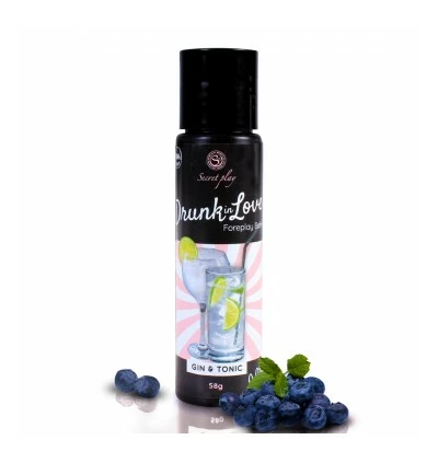 Secret Play Gin&amp;Tonic gel - Kremowy żel o smaku Ginu i toniku, 60 ml