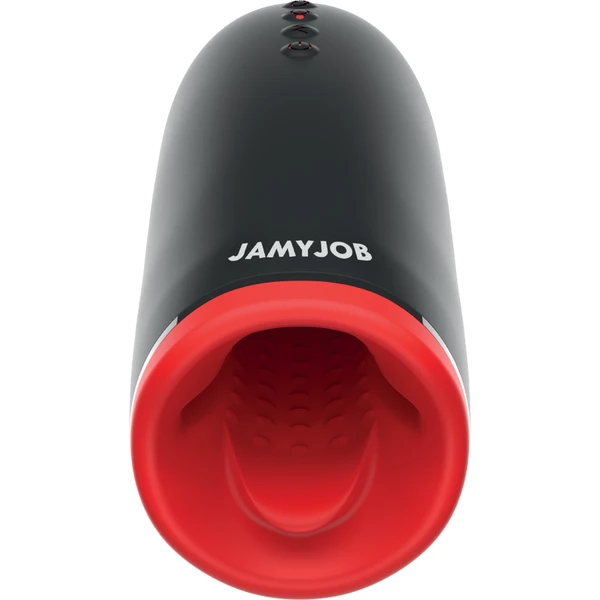 JAMYJOB Spin-X - Masturabator z funkcją rotacji i nagrzewania