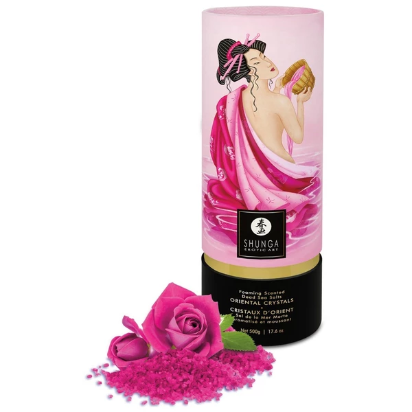 Shunga Bath Salts Oriental Crystals Aphrodisia - Sól do kąpieli z afrodyzjakiem