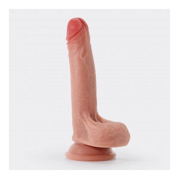 Crushious Inviktus 19 cm - Dildo klasyczne z przyssawką