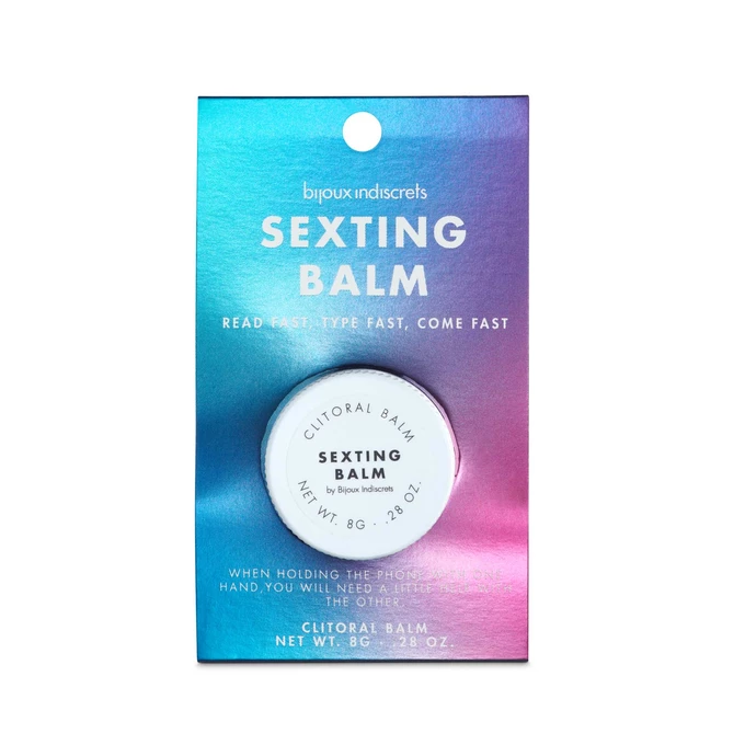 Bijoux Indiscrets Clitherapy Sexting Balm - Balsam do łechtaczki rozgrzewający