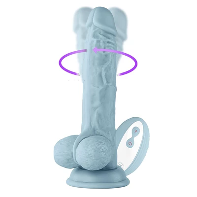 FemmeFun Turbo Baller - Dildo wibrujące z funkcją pulsacji, sterowane pilotem