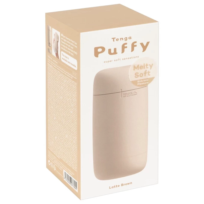 Tenga Puffy Latte Brown - Masturbator Klasyczny z miękką teksturą