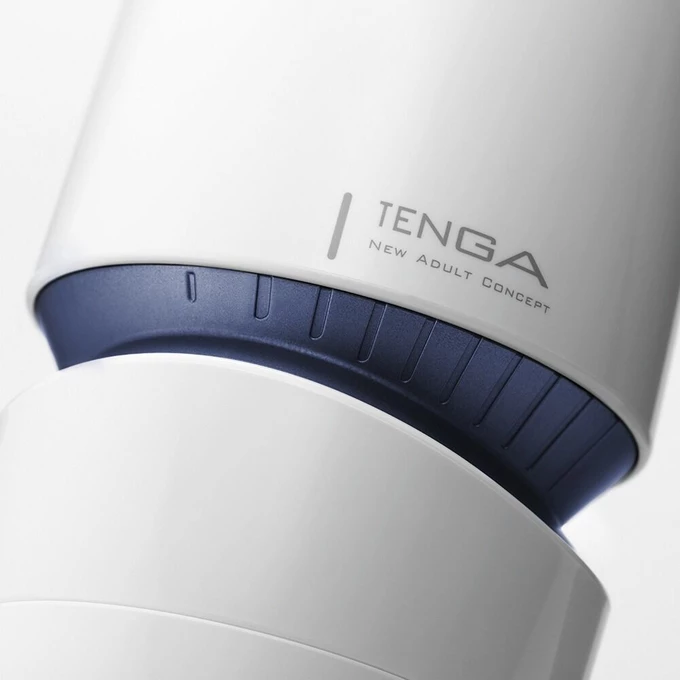 Tenga Aero Cobalt Ring - Masturbator klasyczny z efektem ssania i spiralną strukturą