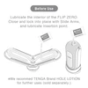 Tenga Flip 0 Gravity - Masturbator Klasyczny z efektem ssania i ciśnienia, próbka lubrykantu gratis