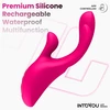 Intoyou Derek Vibe - Wibrator multifunkcyjny z 4 ramionami, Sterowany aplikacją