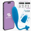 Intoyou Egg with Thrusting - Wibrujące jajeczko z funkcją pulsacji, Sterowane aplikacją