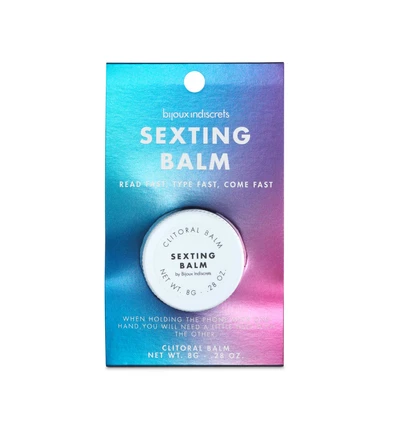 Bijoux Indiscrets Clitherapy Sexting Balm - Balsam do łechtaczki rozgrzewający