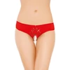 Softline 2400 - Stringi z otwartym krokiem, czarne