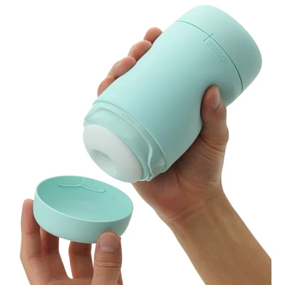 Tenga Puffy Mint Green - Masturbator Klasyczny z miękką teksturą