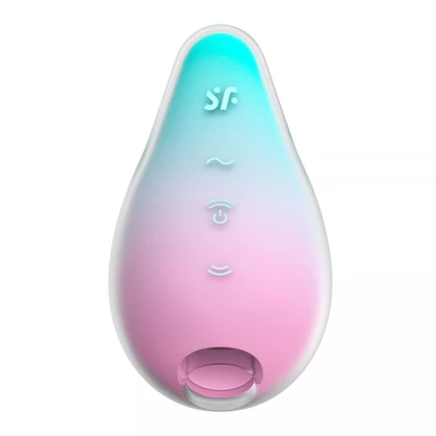 Satisfyer Mermaid vibe - Wibrator łechtaczkowy, miętowo różowy