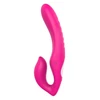 Dream toys Remote Double Dipper - Wibrujący strap on sterowany pilotem