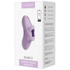 Svakom Echo 2 - Miniwibrator na palec z odpinanym etui i funkcją podgrzewania, Różowy
