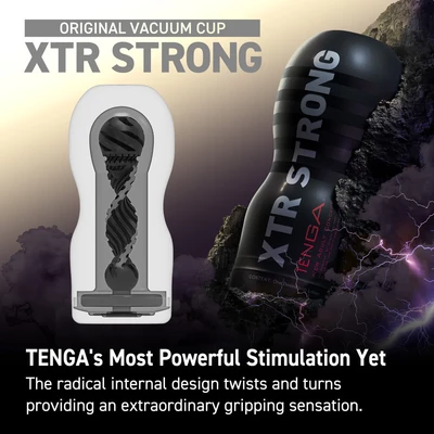 Tenga Original Vacuum Cup Extra Strong - Masturbator klasyczny