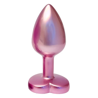 Dream Toys Gleaming Love Pearl - Korek analny z serduszkiem, Złoty, S