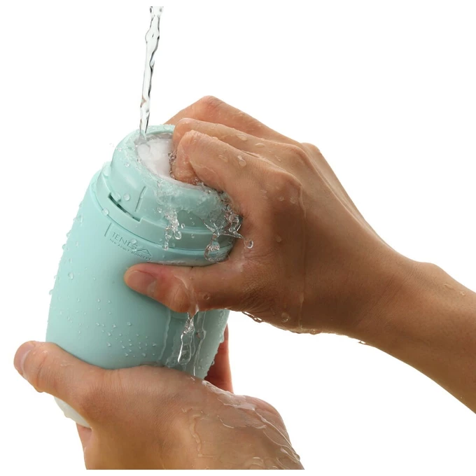 Tenga Puffy Mint Green - Masturbator Klasyczny z miękką teksturą