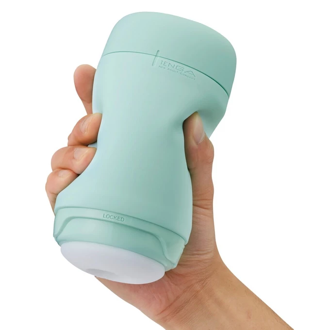 Tenga Puffy Mint Green - Masturbator Klasyczny z miękką teksturą