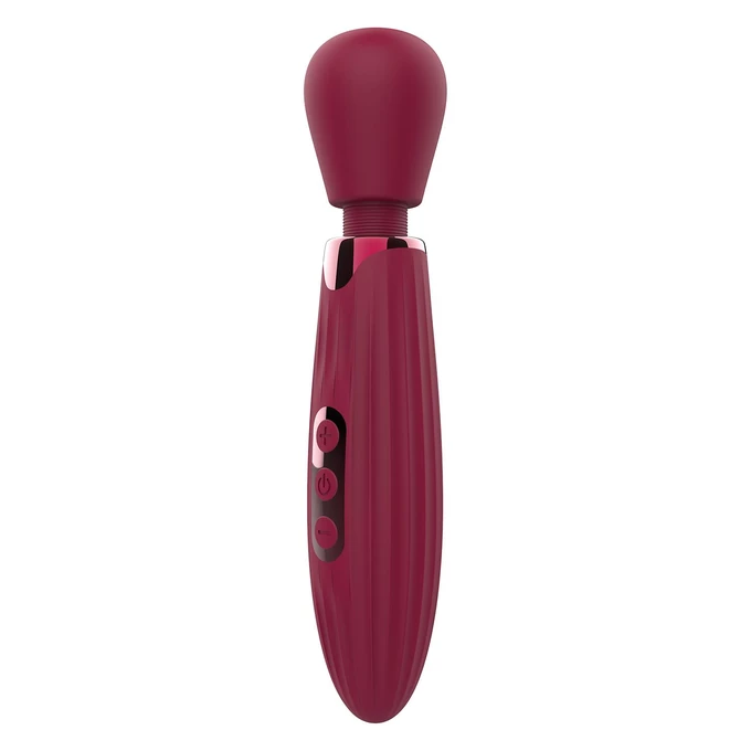 Dream toys Glam Wand - Wibrator typu Wand, Bordowy