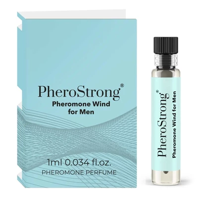 PheroStrong pheromone Wind for Men - Feromony Męskie, 1 ml
