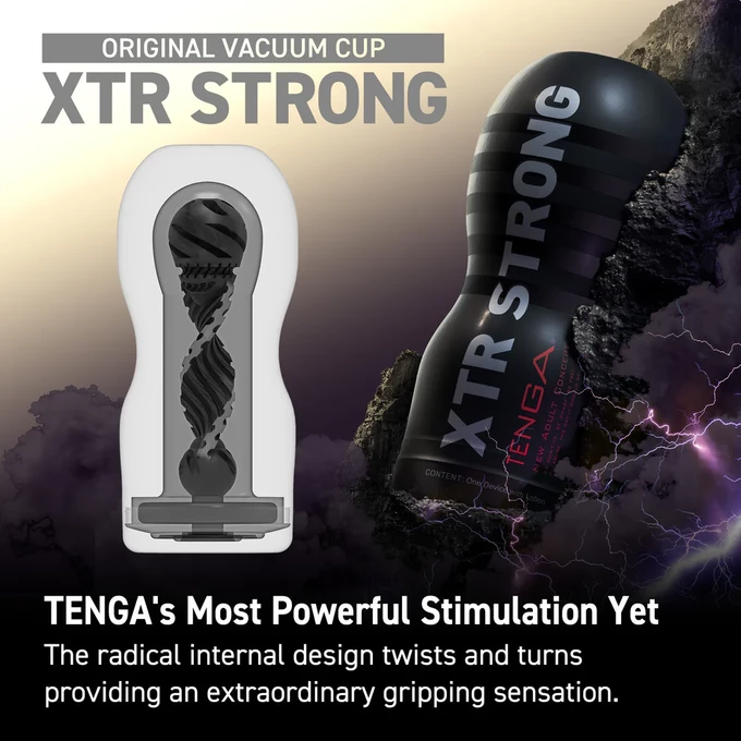Tenga Original Vacuum Cup Extra Strong - Masturbator klasyczny