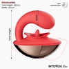Intoyou Rondy - Wibrator podwójny z symulacją seksu oralnego, sterowany aplikacją