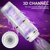 Shequ Kimi Telescoping And Rotation - Masturbator z funkcją pulsacji i rotacji