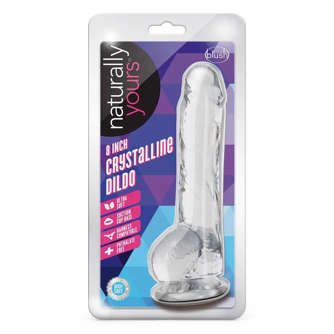 Blush 8 Inch Crystalline - Dildo Klasyczne