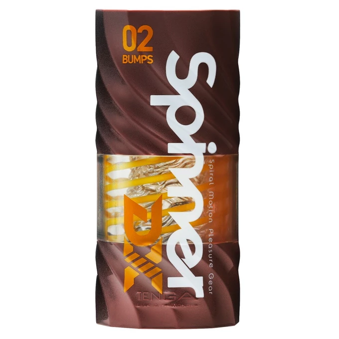 Tenga Spinner DX 02 Bumps - Masturbator klasyczny z efektem skręcania