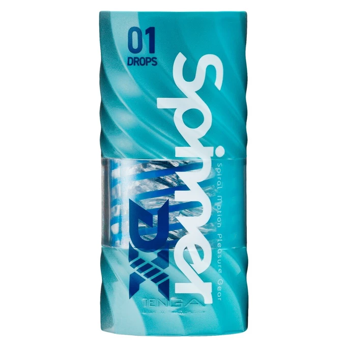 Tenga Spinner DX 01 Drops - Masturbator klasyczny z efektem skręcania