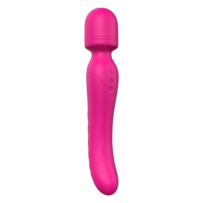 Dream toys Heating wand - Podwójny wibrator typu Wand z funkcją podgrzewania