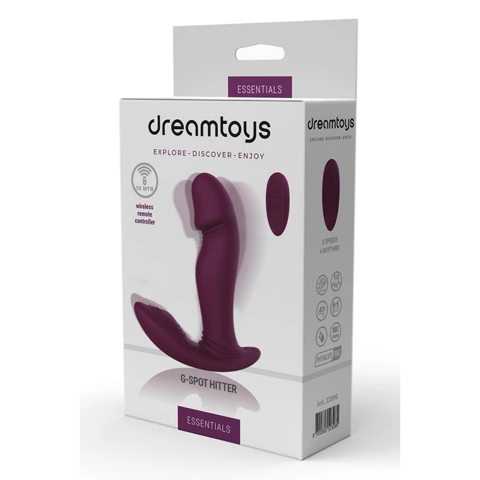 Dream toys G-Spot Hitter - Wibrator punktu G sterowany pilotem