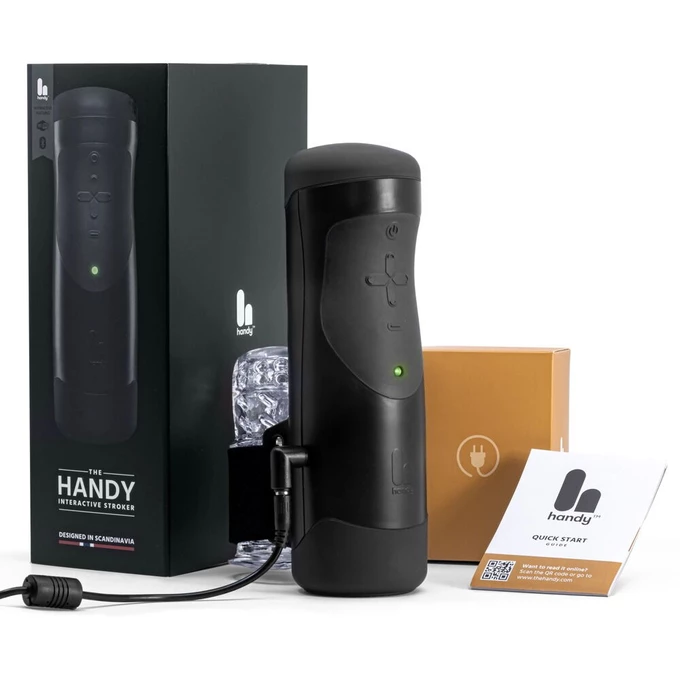 The Handy Interactive Stroker - Masturbator interaktywny Premium