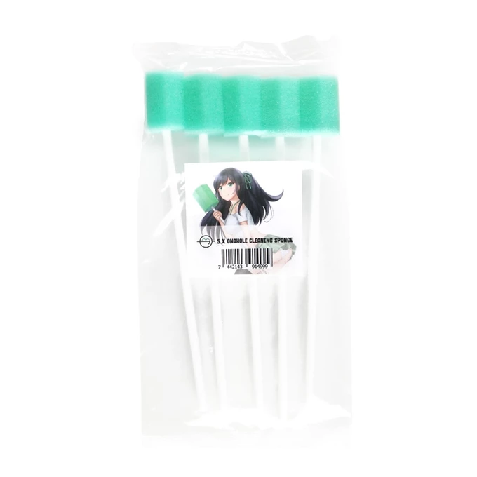 KYO Cleaning Sponge Sticks - Patyczki gąbeczkowe do czyszczenia gadżetów, 5 szt 