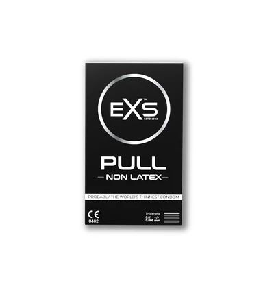 EXS Pull - Prezerwatywy bezlateksowe, 3 szt