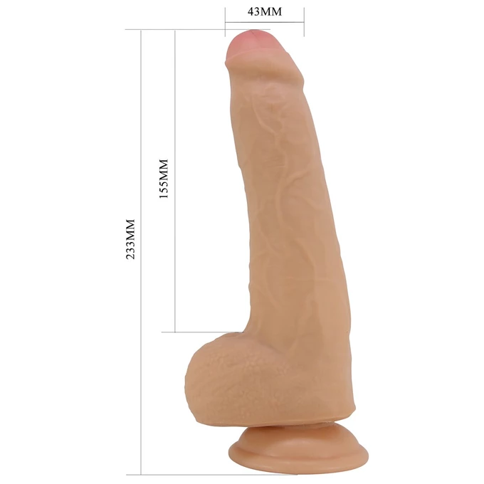 Pretty Love Draco 9,2&quot; - Dildo Klasyczne z przyssawką