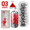 Tenga Spinner DX 03 Steps - Masturbator klasyczny z efektem skręcania