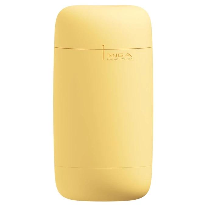 Tenga Puffy Custard Yellow - Masturbator Klasyczny z miękką teksturą