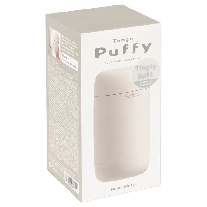 Tenga Puffy Suger White - Masturbator Klasyczny z miękką teksturą