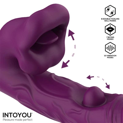 Intoyou Bella Vibe - Wibrator króliczek z symulacją oralną
