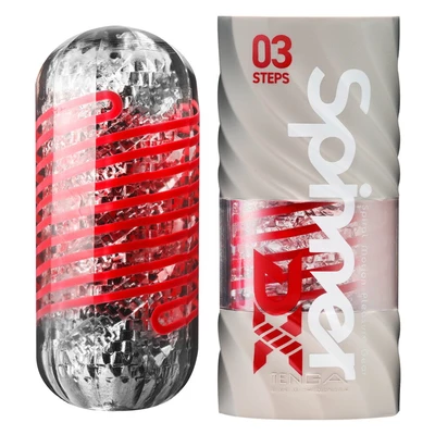 Tenga Spinner DX 03 Steps - Masturbator klasyczny z efektem skręcania