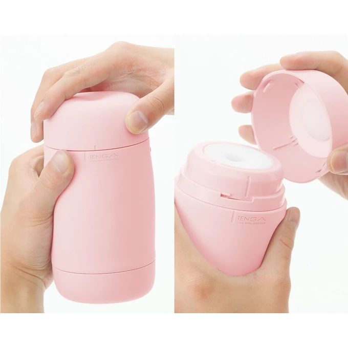 Tenga Puffy Strawberry pink  - Masturbator Klasyczny z miękką teksturą